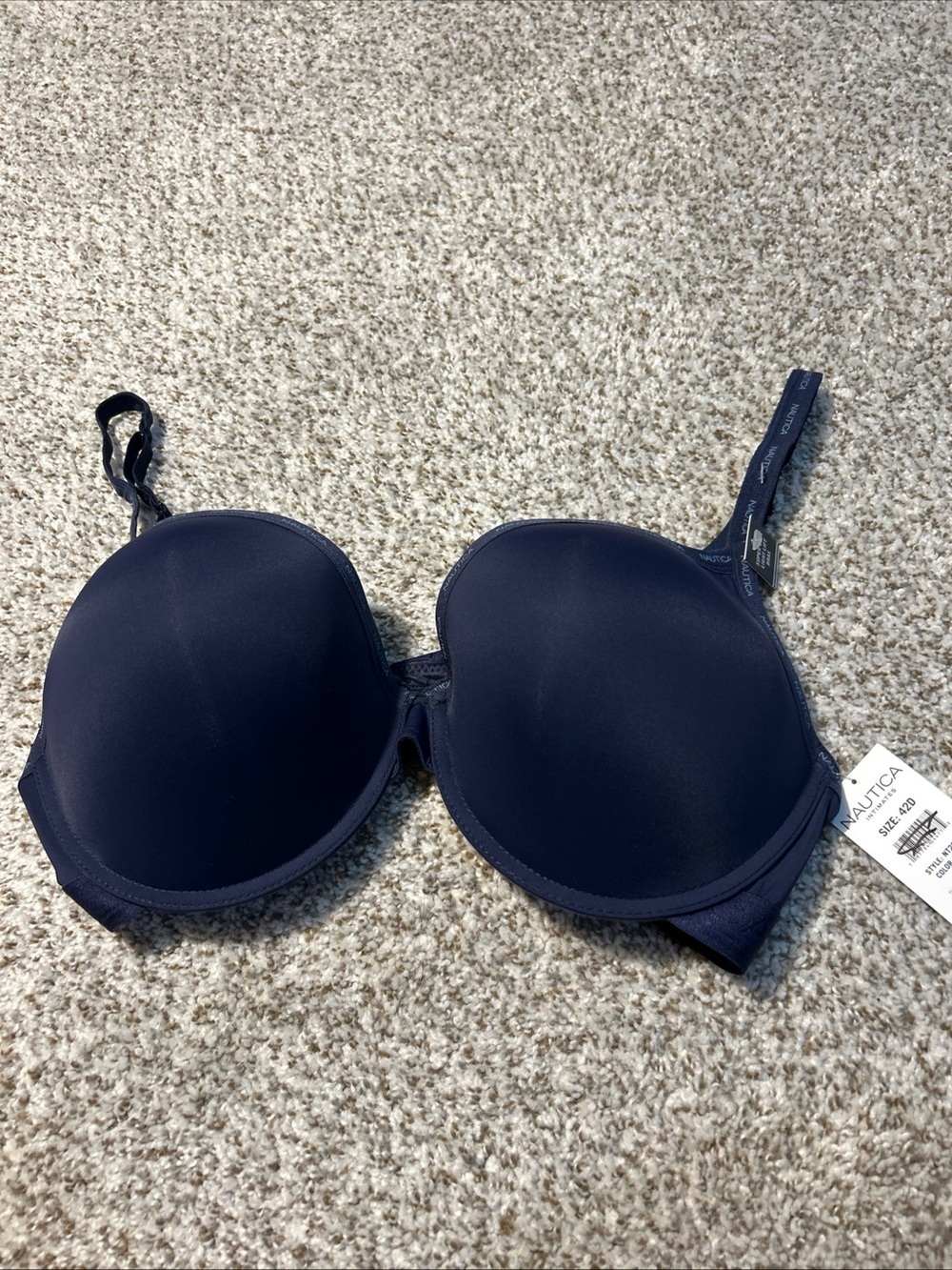 Nautica NWT Navy Bra